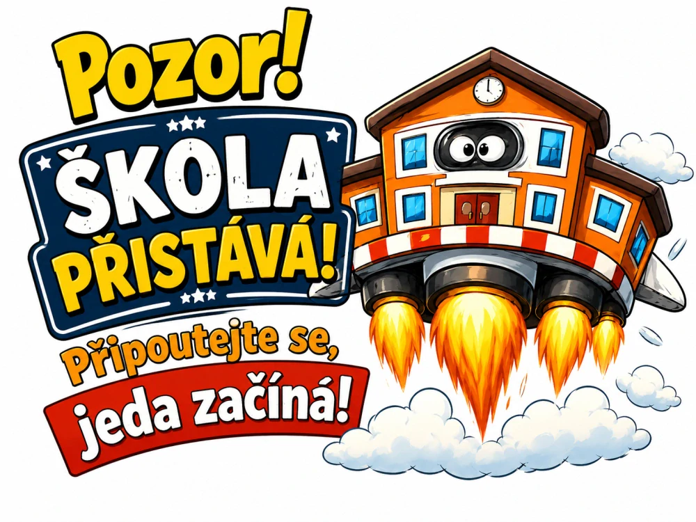 NAŽEHLOVAČKA - Pozor škola přistává
