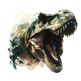 NAŽEHLOVAČKA - Tyrannosaurus rex hlava