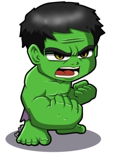NAŽEHLOVAČKA - Hulk Anime