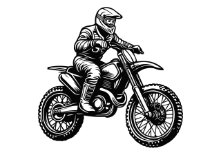 NAŽEHLOVAČKA - Motorkář na krosce
