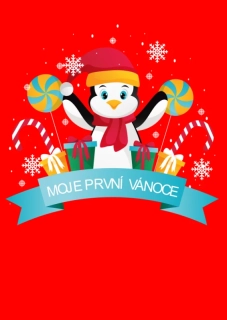 NAŽEHLOVAČKA - Moje první vánoce tučnák