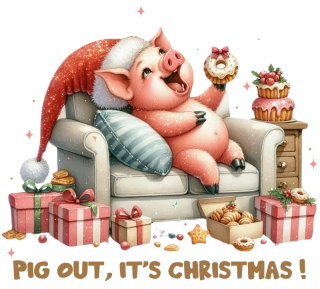 NAŽEHLOVAČKA - Čuník Pig out, it's christmas!