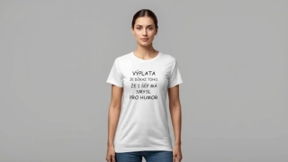 Triko dámské - Výplata je důkaz toho, ...