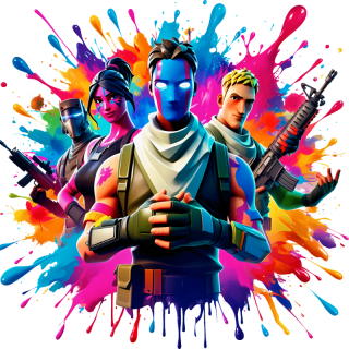 NAŽEHLOVAČKA -  Fortnite Bojovníci modrý