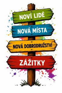 NAŽEHLOVAČKA - Tábor. Rozcestník