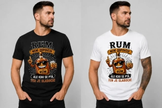 TRIKO pánské - Rum neni odpověď