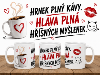 HRNEK - Hrnek plný kávy.